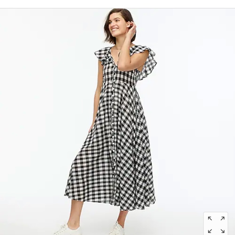 JCrew Ruffle Dress